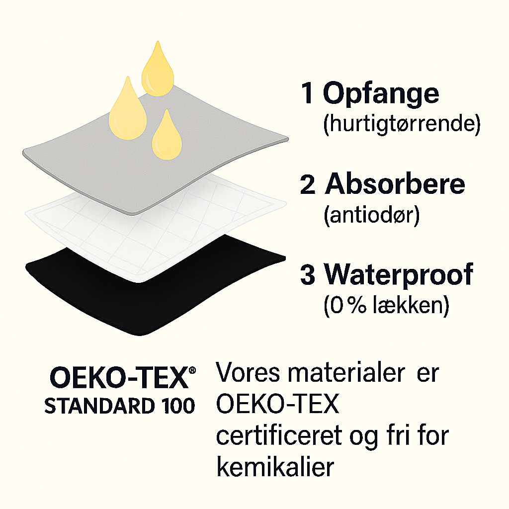 DryWear® | Lækagesikkert undertøj (5-pak).
