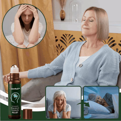 ZenRoll™ | Lindrer hovedpine med 98 % på 3 minutter