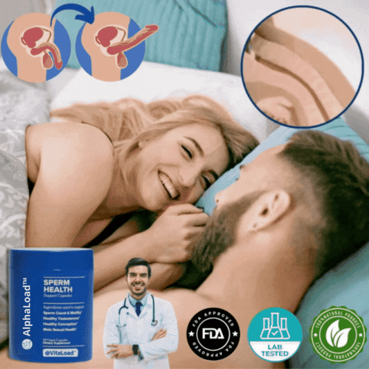 AlphaLoad™ Kapsler | Op til 93 % mere sædvolumen og kraftigere erektioner på kun 3 dage
