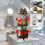 SpinRack™ - 360° drejelig metalorganisator (3 lag)