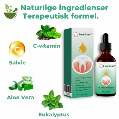 PureGum™ | Gendanner Vigende Tandkød I 100% Af Tilfældene Inden For 4 Dage!
