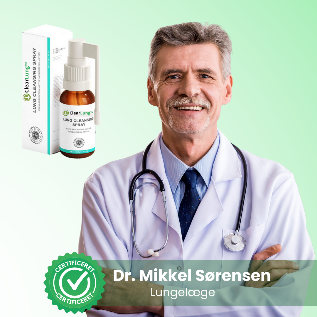 ClearLung™ | Ryd 98% af slim og få fuld lungekapacitet på 7 dage!