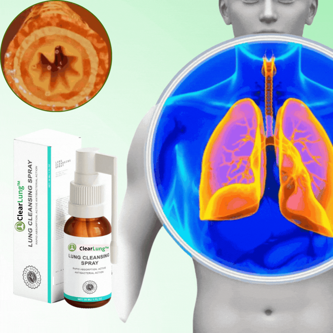 ClearLung™ | Ryd 98% af slim og få fuld lungekapacitet på 7 dage!