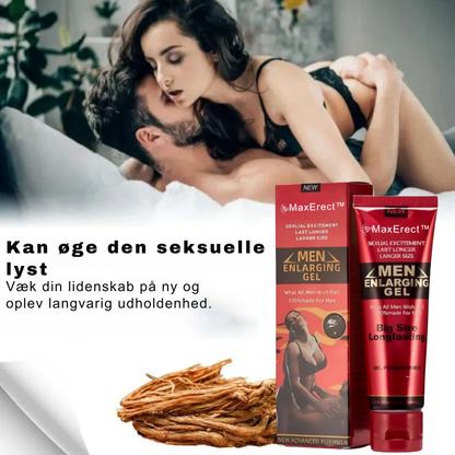 MaxErect™ Forstørrelsescreme | Forstør din størrelse med op til 4,5 cm på kun 7 dage!