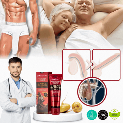 MaxErect™ Forstørrelsescreme | Forstør din størrelse med op til 4,5 cm på kun 7 dage!
