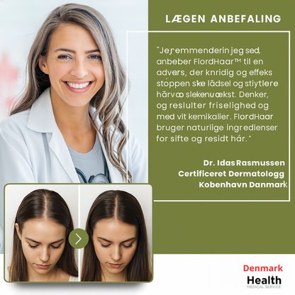 Evergrow™ Vegansk Hårolie | Aktiverer op til 91% hårvækst på 7 dage