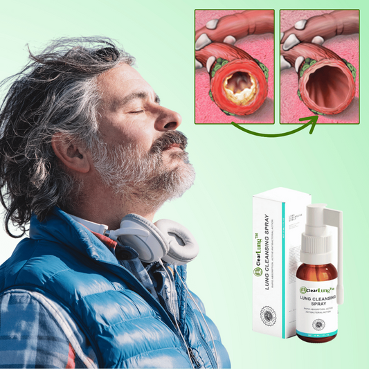 ClearLung™ | Ryd 98% af slim og få fuld lungekapacitet på 7 dage!