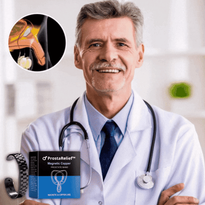 ProstaRelief™ Kobberarmbånd | Inden for 7 dage slipper du for prostata-problemer, vandladningstrang og søvnløse nætter!
