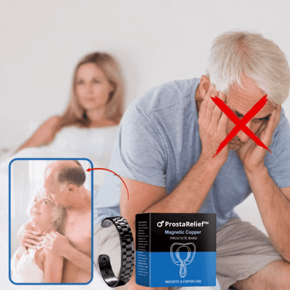 ProstaRelief™ Kobberarmbånd | Inden for 7 dage slipper du for prostata-problemer, vandladningstrang og søvnløse nætter!