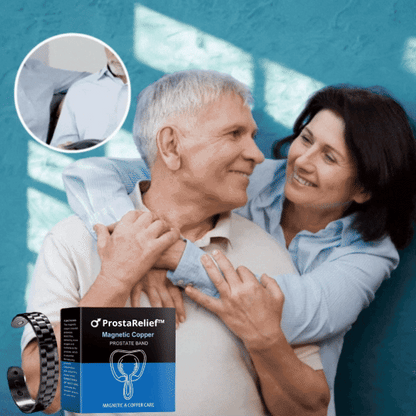 ProstaRelief™ Kobberarmbånd | Inden for 7 dage slipper du for prostata-problemer, vandladningstrang og søvnløse nætter!